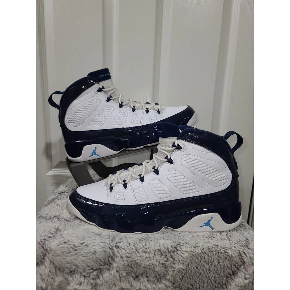 Jordan 9 Retro Pearl Blue, UNC 2019 302370-145 Men's Size 12